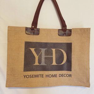 NWOT! HIT Promotional Products  Canvas Boat Tote Bag Beach Double Handles ~Sz.XL